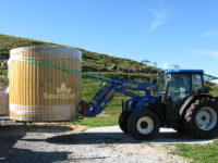 Barrel sauna transport Sauneco