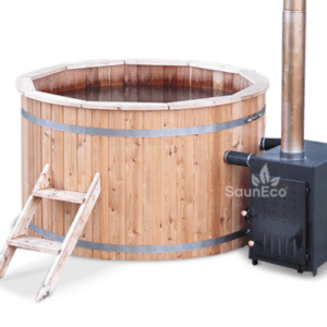 Wooden Hot Tub from Sauneco