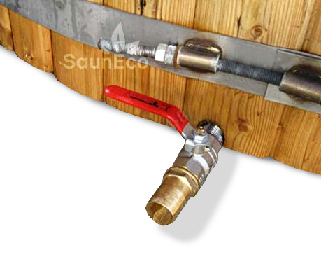 Drainage Tap For Hot Tub from Sauneco