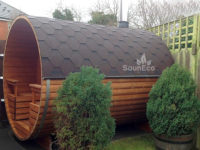 Barrel sauna review for Sauneco