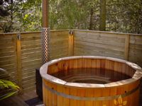 Hot tub and barrel sauna review for Sauneco